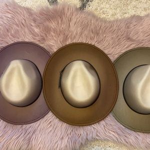 Sassy Jones Ombre Fedoras